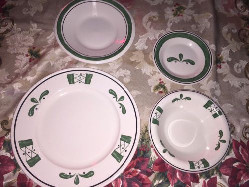 Buffalo China Olive Garden Restaurant Ware 4 Piece set