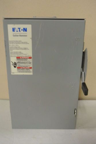 Cutler Hammer 60 Amp 240 Volt Disconnect Switch Cat: DG322URB