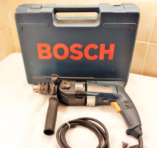 BOSCH 1/2&#034; HAMMER DRILL, #1194VSR, VARIABLE SPEED, REVERSABLE