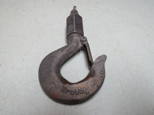 CROSBY HOIST CABLE HOOK 45 TON T2C FREE SHIP