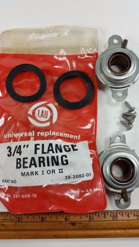 NEW  LAU PART # 38-2082-01 3/4&#034;  FLANGE BEARING MARK I OR II bronze