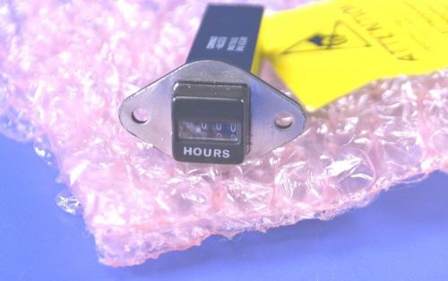 Vdo mil-spec elapsed time totalizing hours meter w/ synchro motor # ms21341b-08 for sale