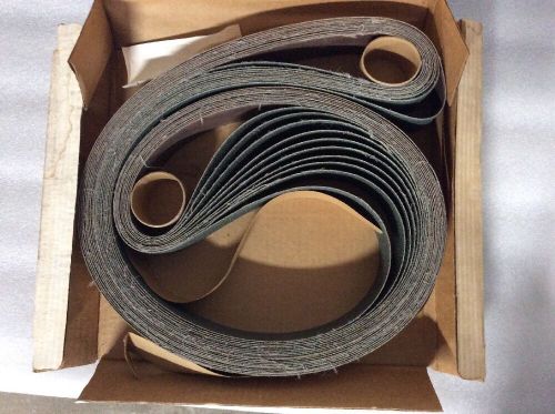 (Lot of 10) NORTON Belt of Grit 2&#034; x 96&#034; 50Y