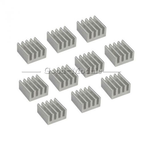 50pcs Aluminum  8.8x8.8x5MM Heat Sink for StepStick A4988 Chip IC LED Power IC