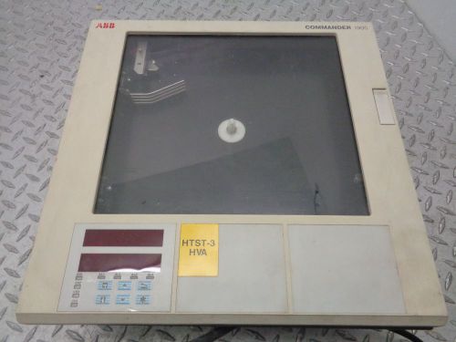 ABB COMMANDER 1900 1912JA001100000 CHART RECORDER *PARTS NOT WORKING*