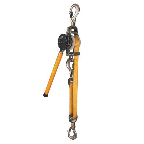 Klein Tools KN1500PEX Web-Strap Ratchet Hoist, 3/4 to 1-1/2 Ton.