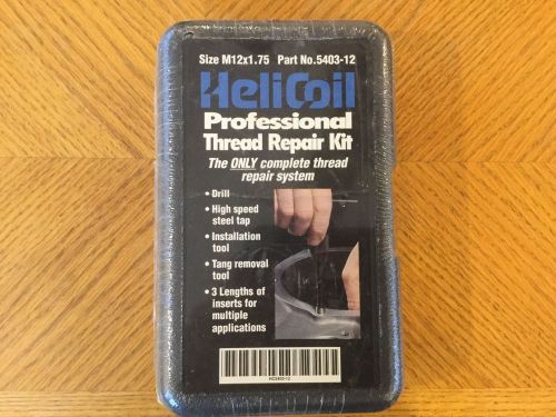 Helicoil professional thread repair kit 5403-12 m12x1.75 for sale