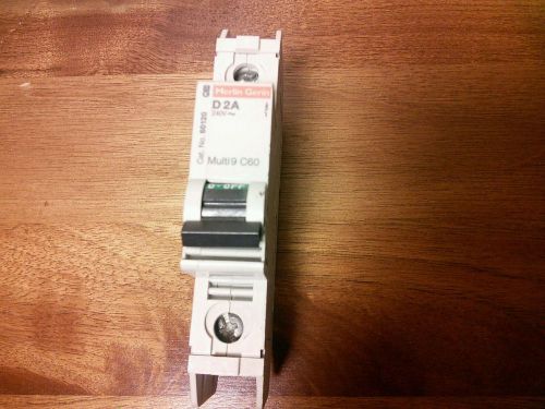 MERLIN GERIN GROUP SCHNEIDER 60120 D2A 2A SINGLE POLE CIRCUIT BREAKER