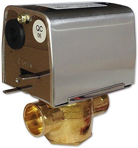 Valemo Controls Valemo V2313-A1S Motorized Zone Valve, 2-way, 3/4&#034;, Sweat, Cv