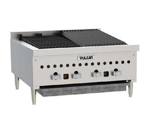 Vulcan VCCB25 Charbroiler gas countertop 25.25&#034; (4) 14,500 BTU burners