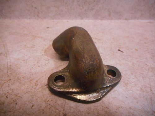 Vintage Brass Intake Manifold, Small Engine, 1.75&#034; OC, .75&#034; ID, 1 1/16&#034; Flange