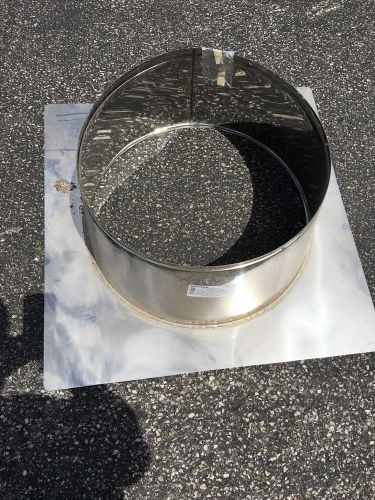 HeatFab Safety Vent CI Plus 18&#034; tall cone flashing