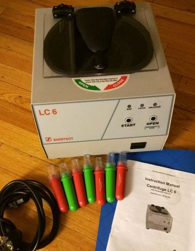 SARSTEDT LC6 - centrifuge for six tubes - 3800 RPM