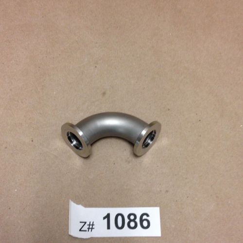 Kurt lesker qf16-075-e90 90° kf(qf) radius elbow for sale