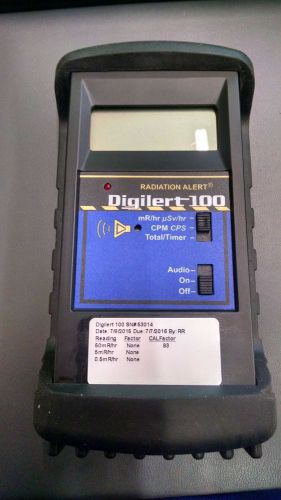 Used Digilert 100 Radiation Alert Detector