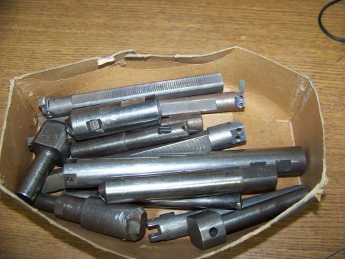 Nice lot of 13 boring bars machinist toolmaker tools for sale