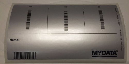 Mydata D-014-1485 Barcode Sticker TM44/5632