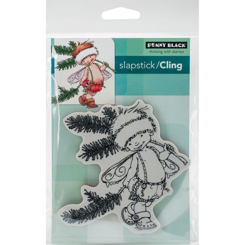 &#034;Penny Black Cling Stamp 5&#034;&#034;X7&#034;&#034;-Pine Sprite&#034;