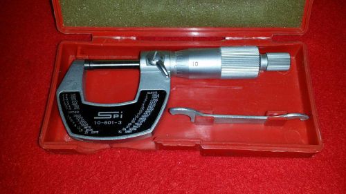 Swiss Precision 10-601-3 0-1&#034; Micrometer