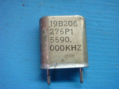 (1) GE 19B206275P1 5590.000KHz VHF LO-BAND CRYSTAL OSCILLATOR VINTAGE AUDIO