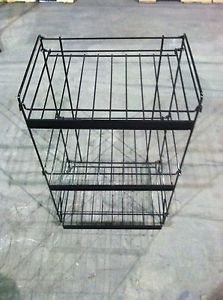 WIRE NEWSPAPER RACK 3 SHELFS