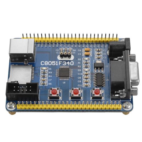 C8051F340 Development Board MicroController C8051F Mini System Programmer TE516