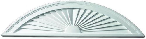 New sunburst pediment polyurethane segment white 60 in. x 12-1/2 in. x 1-3/4 in. for sale