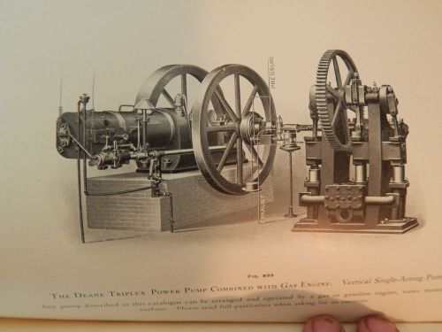 1905 Deane Of Holyoke Water Pump Catalog