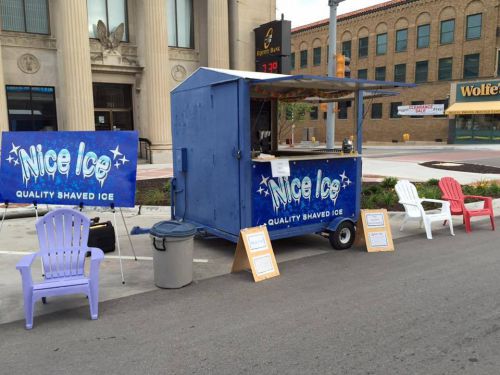 Fully Equipped Shaved Ice Trailers