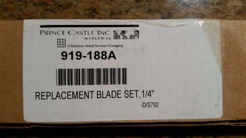 Prince castle replacement scalloped blade set 1/4 inch for sale