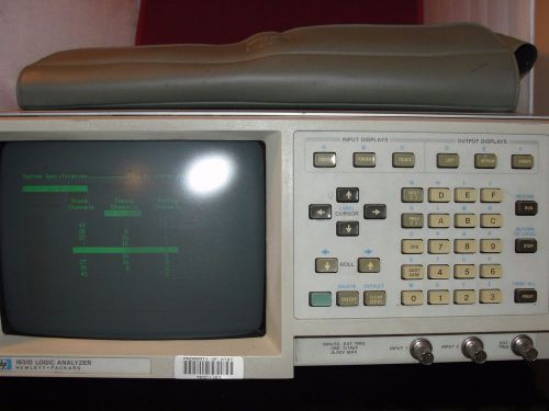 HP Hewlett Packard 1631D Logic Analyzer W/ Probes