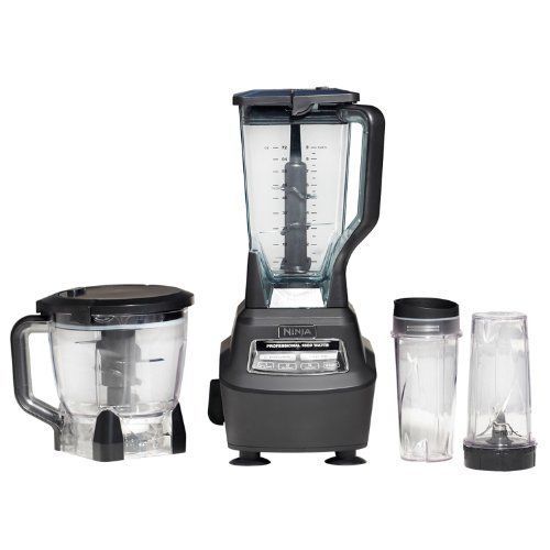 New nutri ninja mega kitchen food processor 2hp juicer blender system 1500 watt for sale