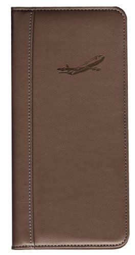 Pierre Belvedere Executive Travel Wallet, Chocolate (071470)