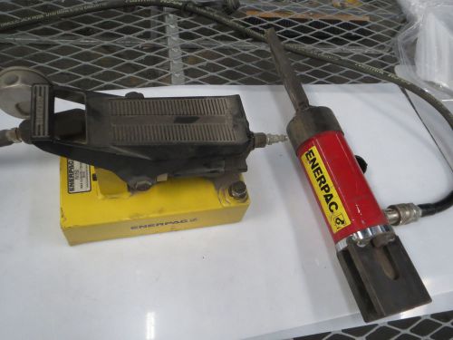 Enerpac PA1150 Air Powered Hydraulic Pump 10,000 PSI Cylinder