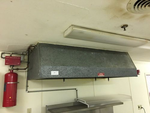 LIQUIDATION Custom Commercial Kitchen Range Hood Pyro-Chem Fire Suppresion #6914