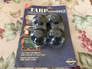 TARP GRABBER 4 PACK. Sealed