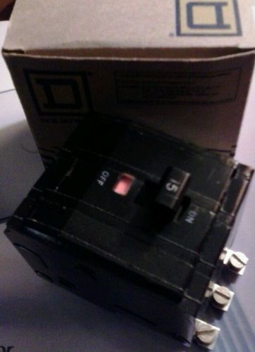 NEW IN BOX - Square D QOB315 Circuit Breaker - Free Shipping