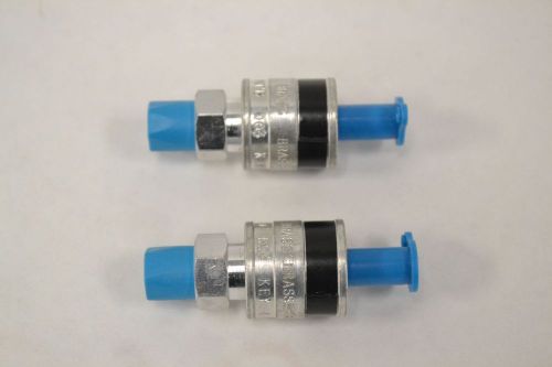 LOT 2 NEW SWAGELOK QC4 KEY1 TUBE FITTING QUICK CONNECT 1/8IN COUPLING B324600