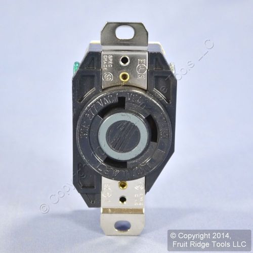 Leviton nema l7-30 locking receptacle twist lock outlet 30a 277v bulk 2630 for sale