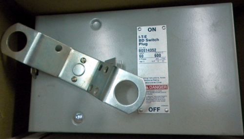 (no lot) ite siemens bus plug 60a 3p bos14352 for sale