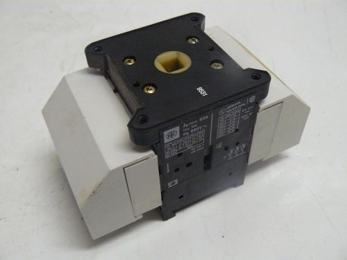 IEC 947-3 80AMP 600V ROTARY SWITCH MOUNT