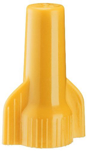 New Gardner Bender 10-084 Piece Wing Gard Yellow Twist-On Connectors, 100-Pack