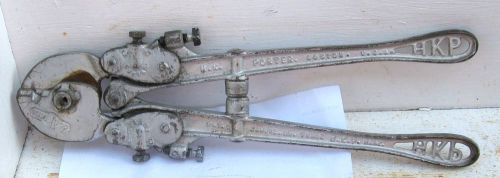 Vintage H.K. Porter 14&#034; X 1/4&#034; Cable Cutter Dated Jan 12 , 1909  (TJ)