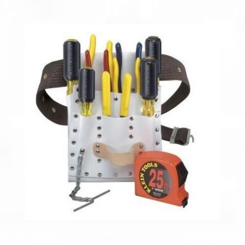 Klein Tools 12-Piece Screwdrivers Pliers Stripping Tape Electrician&#039;s Tool Set