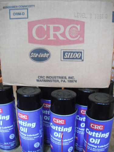 CRC  PF CUTTING OIL  &#034;THREAD CUTTING LUBRICANT&#034;  CASE OF 11  CANS  12 OUNCE EACH