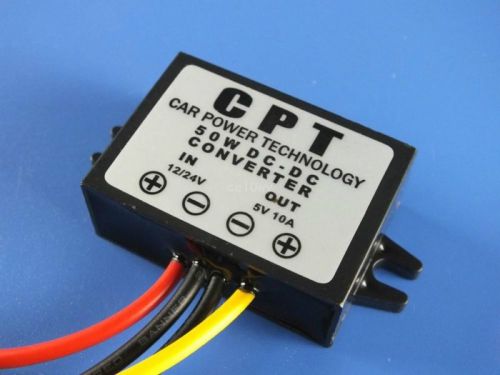 Car Led Display Power Supply 12V/24V to 5V 10A Car Power DC-DC power converters