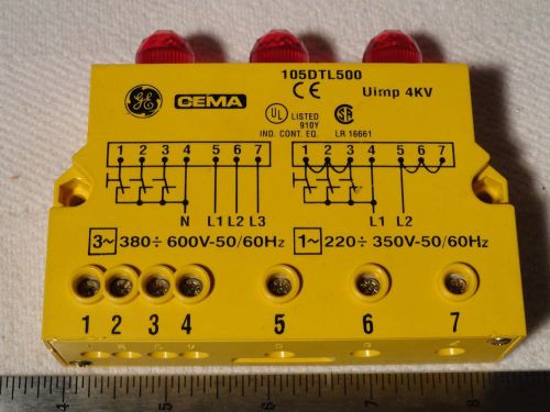 General electric 105dtl500 power supply signaling unit cema transient suppressor for sale