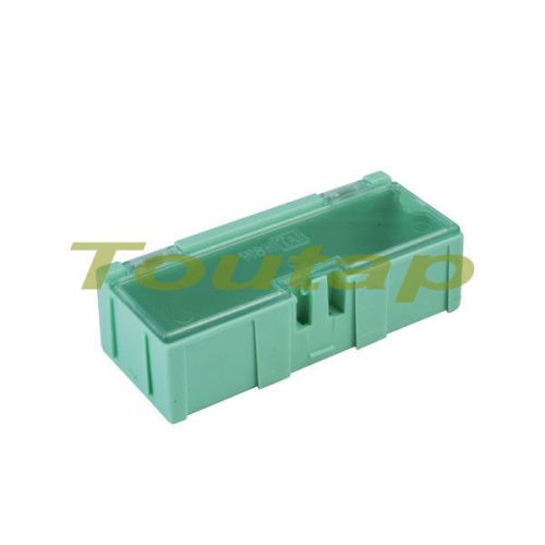 10pcs SMT SMD Kit anti-static Laboratory components storage boxes green new