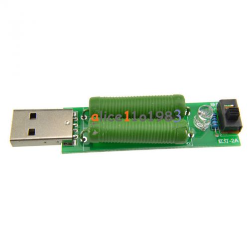 USB Load resistorPower Resistors Mobile Power Aging Resistance module 1A 2A