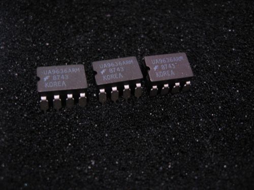 Qty 3 UA9636ARM RS-423 Dual Driver IC Fairchild 8 pin DIP Ceramic - NOS